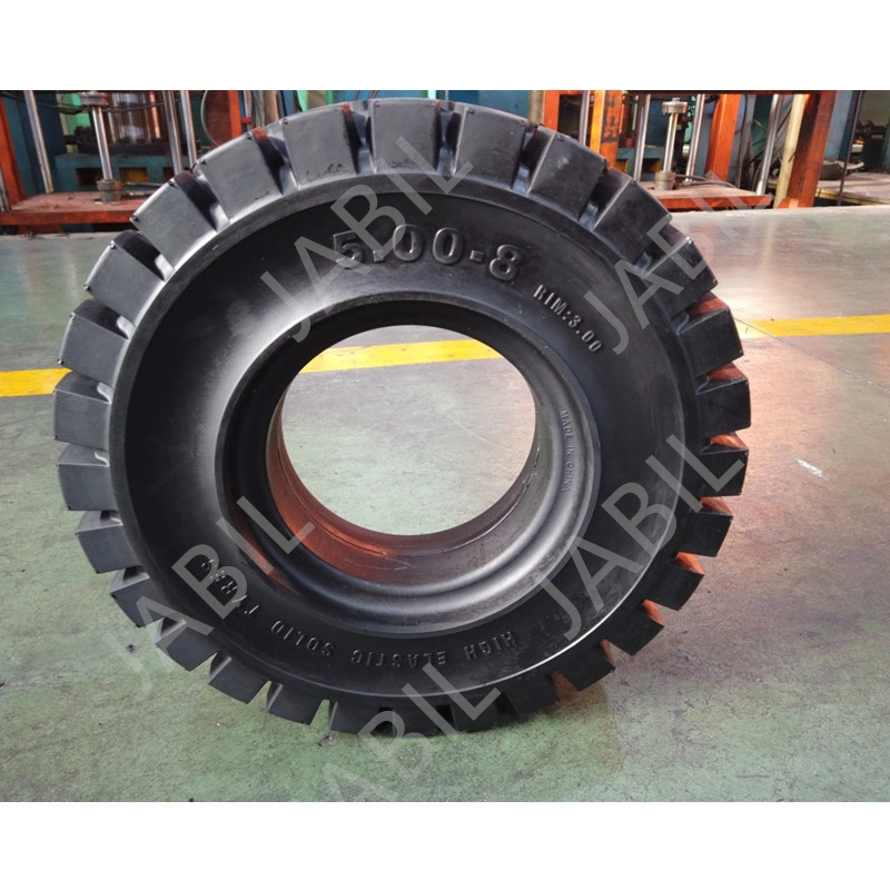 Best Quality Solid Tyre Forklifts Industrial Tyres for Pneumatic Wheel Rim 5.00-8