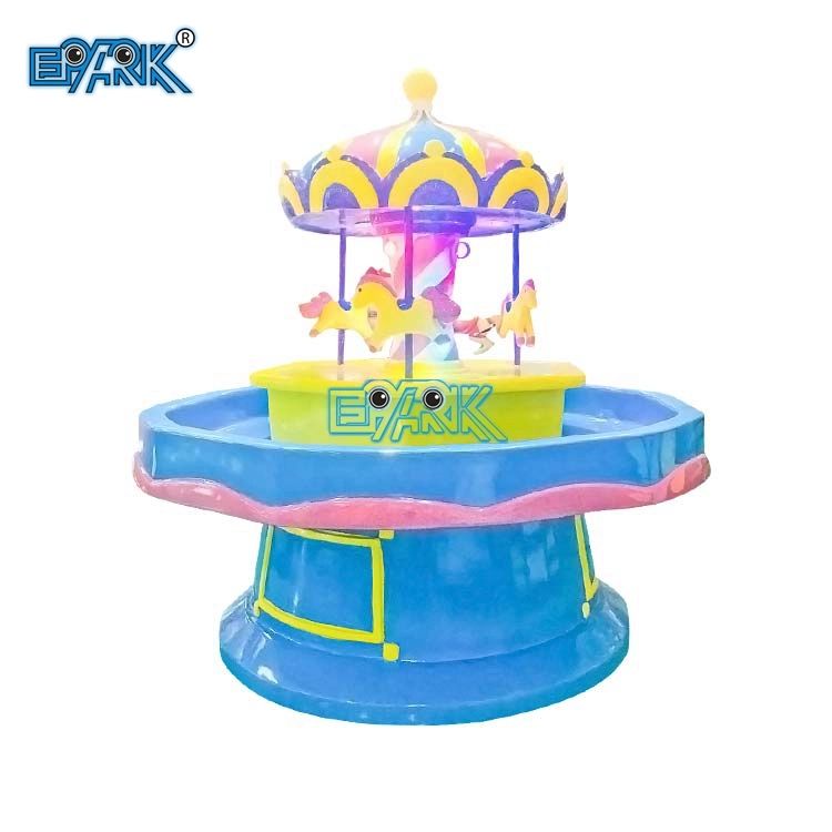 Castle Turning Horse Sand Table Fun Educational Games for Children