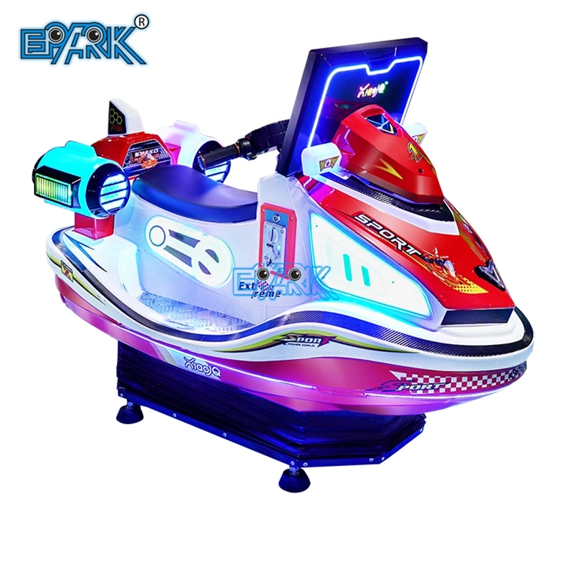 3D Motorboot Freizeitpark Water Scooter Kiddie Rides Simulation Kids Elektroauto