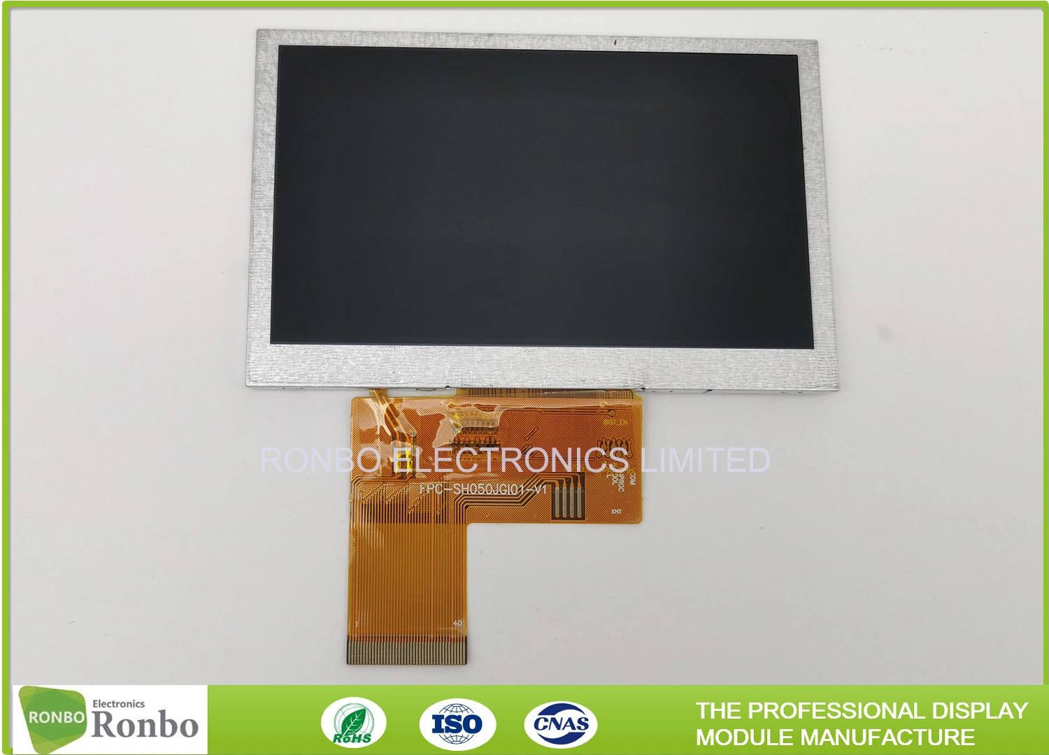 Better Quality 4.3 Inch High Resolution 800 * 480 IPS Free View Industrial LCD Screen