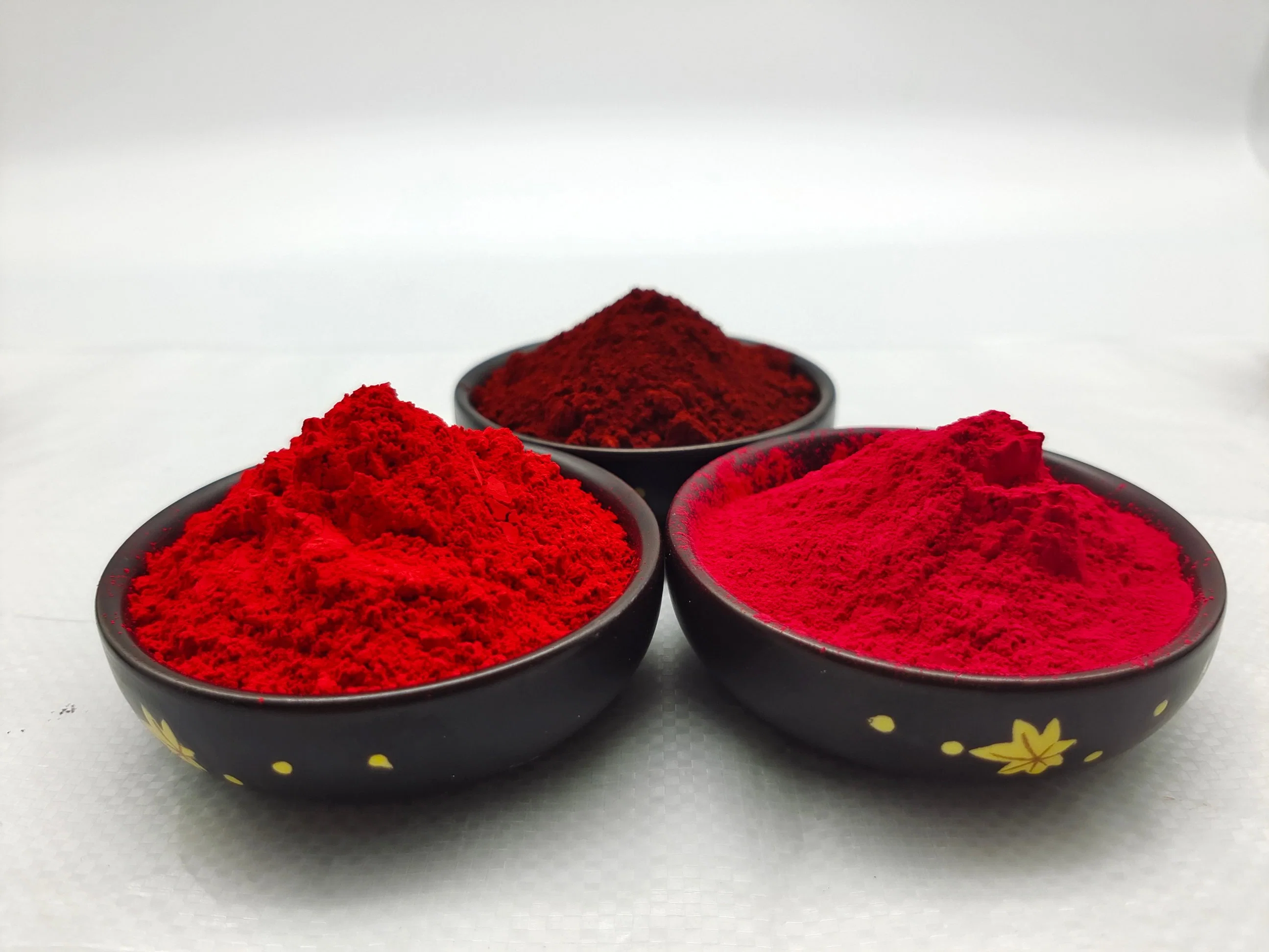 Os pigmentos de óxido de ferro vermelho corante concreto colorido concretas de pintura de alimentação vermelho / pigmentos de óxido de ferro de betão