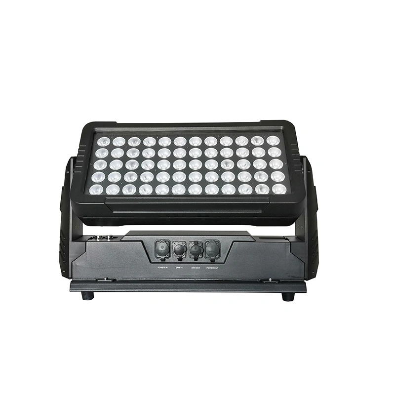 60X10W 4 в 1 RGBW IP65 водонепроницаемый светодиодный городской цветной диджей Освещение ступеней