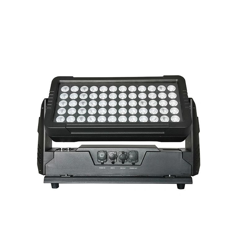 60X10W 4in1 RGBW IP65 LED City Color DJ خفيف الوزن ومقاوم للماء إضاءة المرحلة