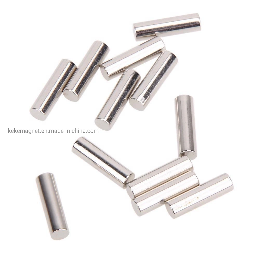 N48 N50 Round NdFeB Rare Earth Magnets with RoHS Approved Neodymium magnets