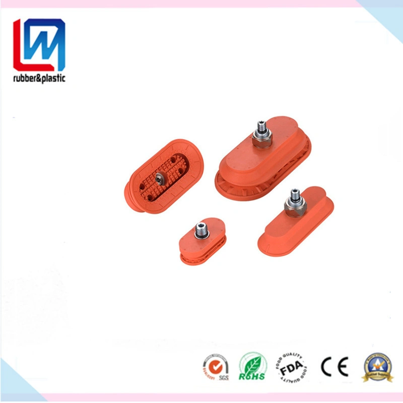 Plastic Customized Small PVC Rubber Suction Cups with Screw