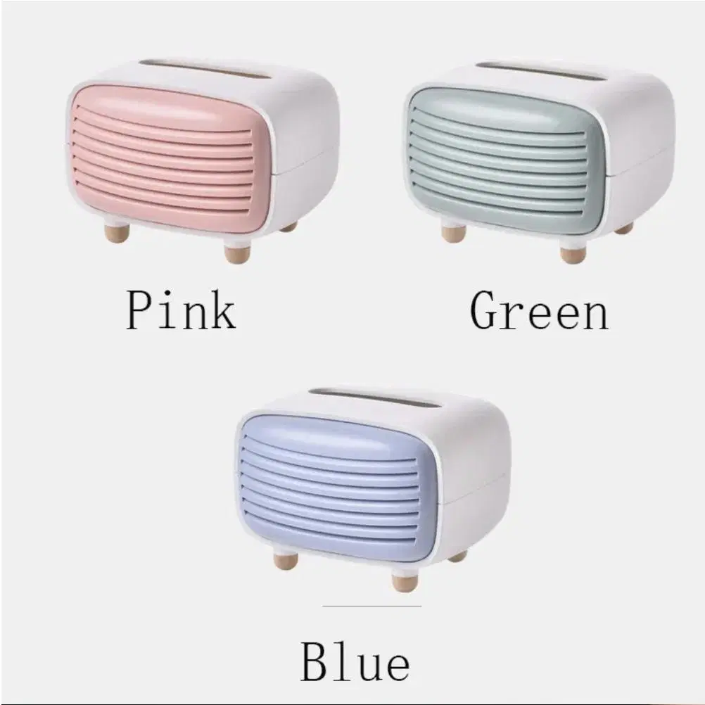 Fashion Cute Tissue Box Bamboo Charcoal Material Desktop Stand Case Box