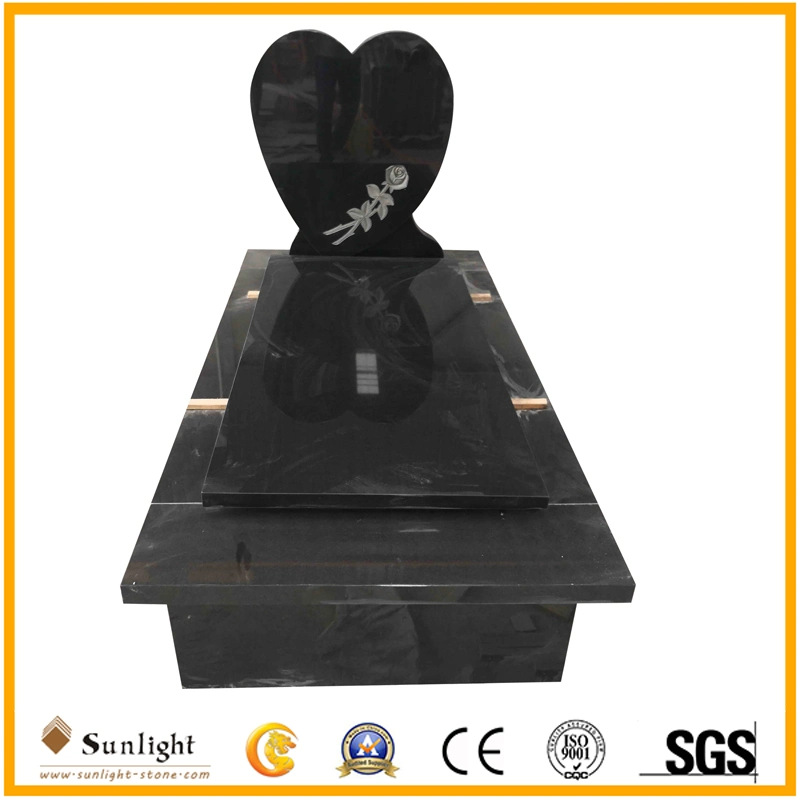 China Monument Factory G664/Shanxi Black/G603/Aurora/G654/Multicolor Red Granite/Marble Stone European Style Carving Angel Cemetery Headstone/Tombstone