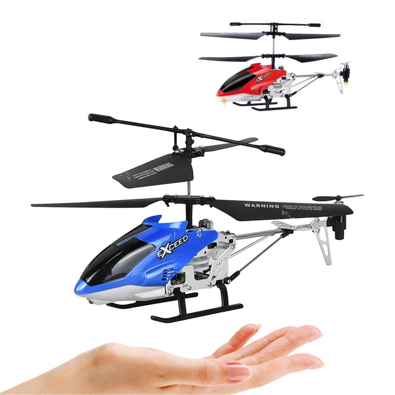 3 Canal 2.4G RC Juguete Volador de Hovering para Niños con Mantenimiento de Altitud, Vuelo Eléctrico, Aeronave para Interiores y Exteriores, Helicóptero de Control Remoto con Giroscopio