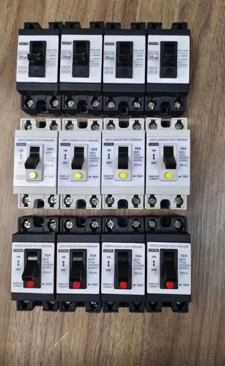 Oemchina Factory OEM Ccb1-63 2p AC230V Isolation Overload Currents Mini MCB RCCB Vacuum Circuit Breaker