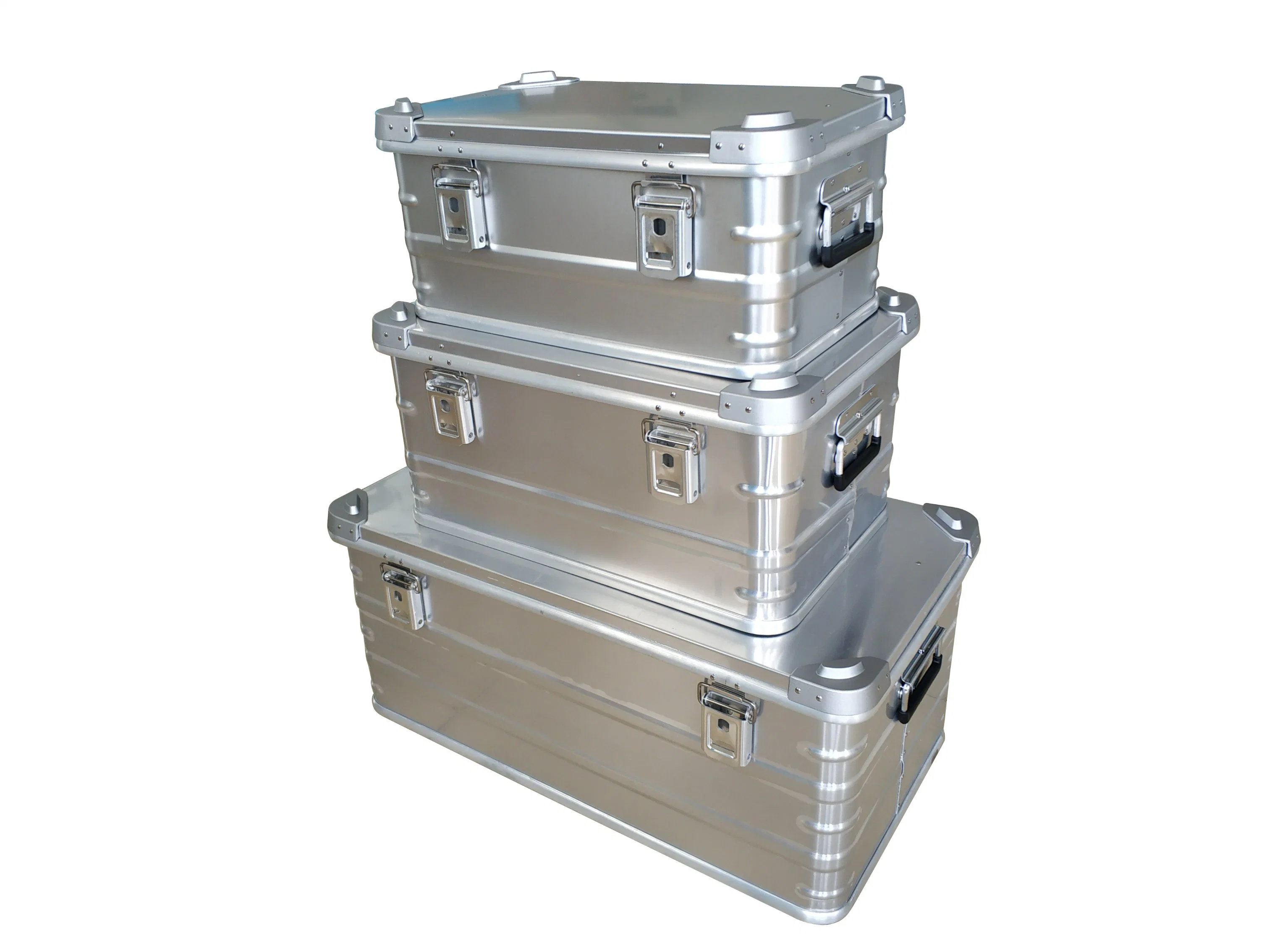 Outdoor Camping Hard Lightweight Flight Aluminum Storage Box