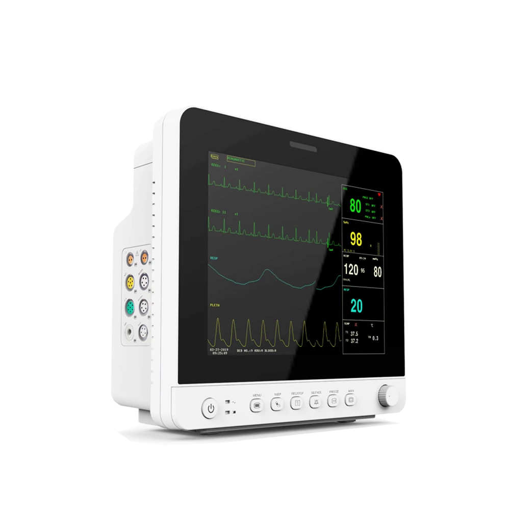 Contec Cms8000-1 Ambulance Transport Multi PARA 12 Abltg. EKG-Patient Überwachen