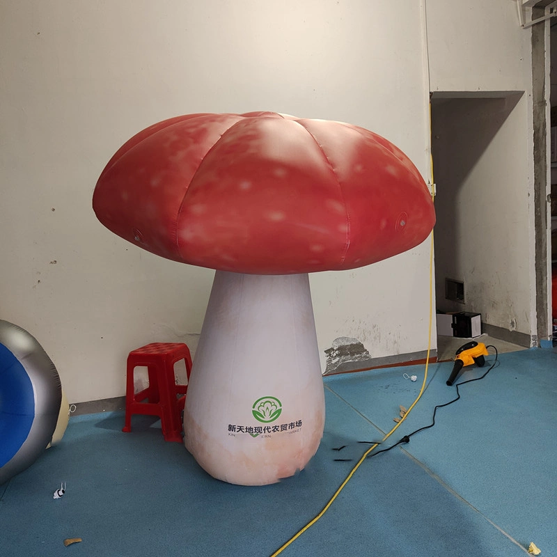 Los valores de fábrica de decoración publicidad inflable gigante de 4m Mushroom