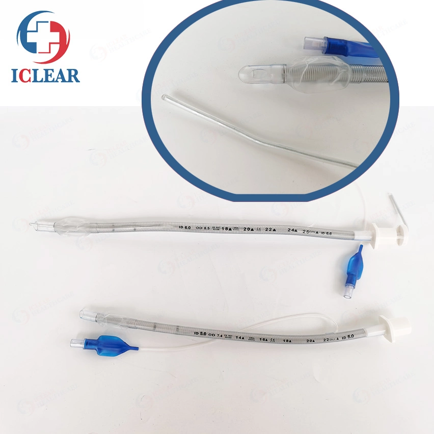 2.0#-11.0# CE Approved Dehp-Free Medical Reinforced Cuffed Endotracheal Tube