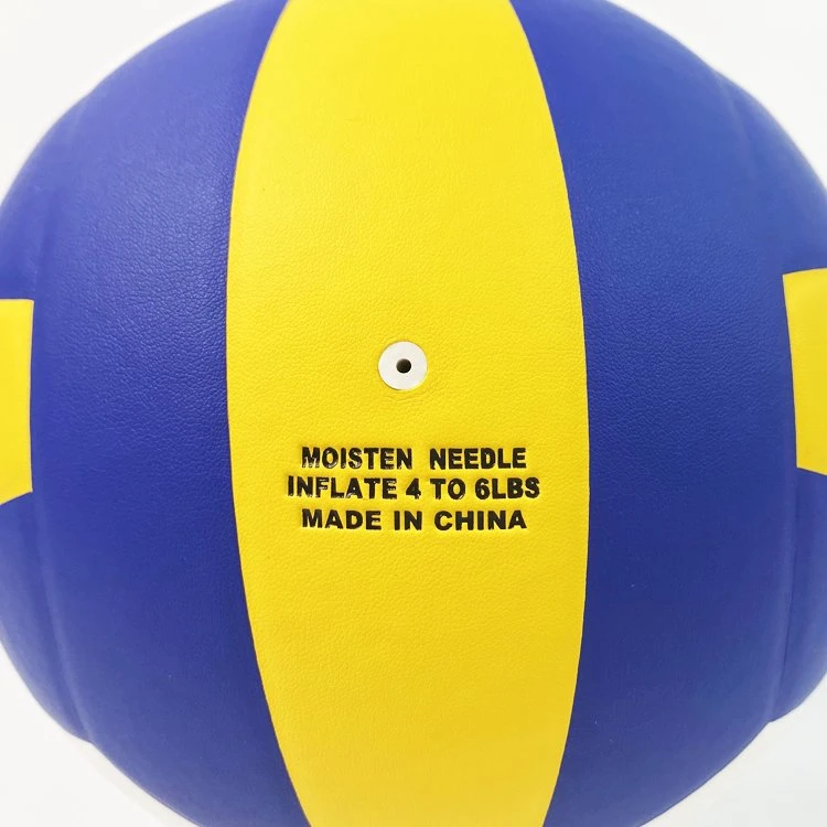 Thermal Bonding Custom Rubber Volleyballs High quality/High cost performance  PU Leather Beach / Gymnastic Volleyball