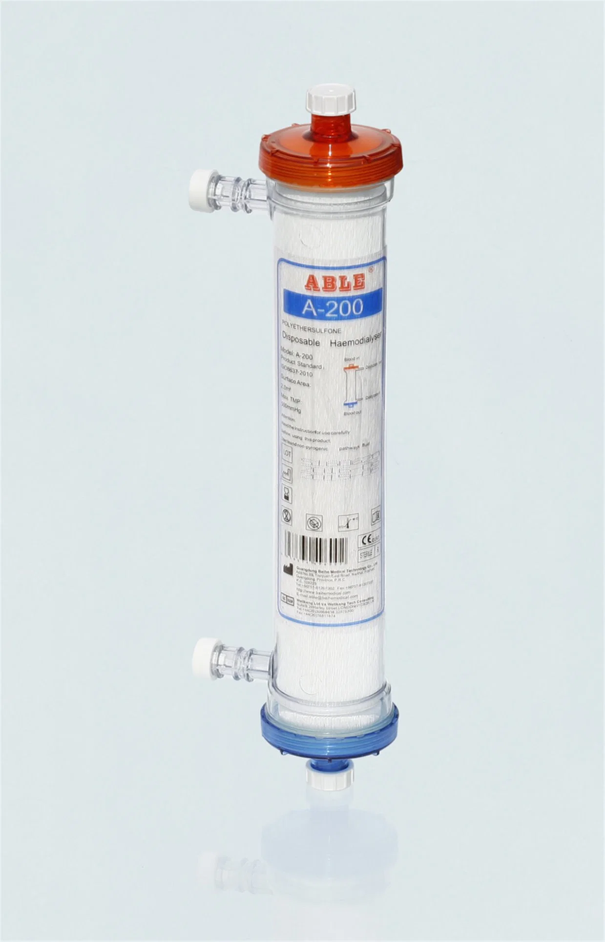 Hemodialysis Blood Dialyzer with High quality/High cost performance 