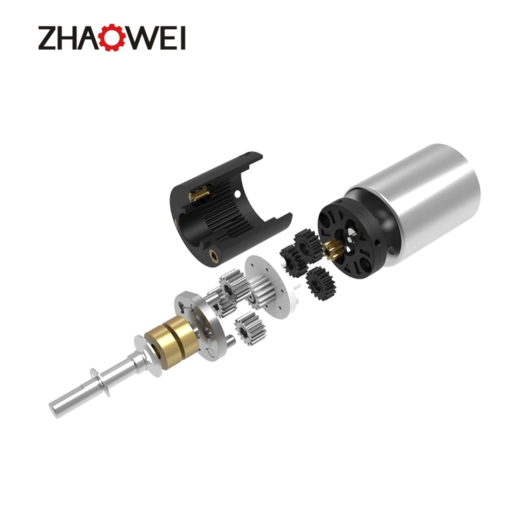 Zhaowei Pd024024 - 96 15 kg. Cm 48 rpm binário elevado baixo rpm caixa engrenagens planetárias sem escovas motor de engrenagem CC para robot