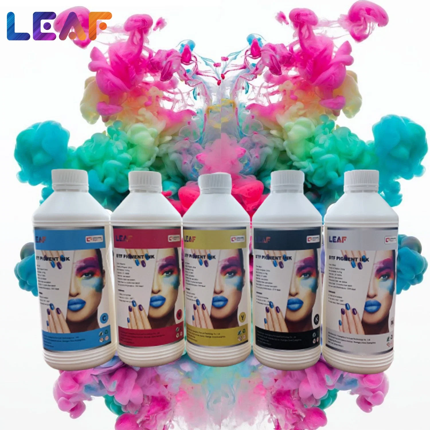 New Fluorescent Dtf Ink 1L for Epson I3200 Printer T Shirt Printing Machine