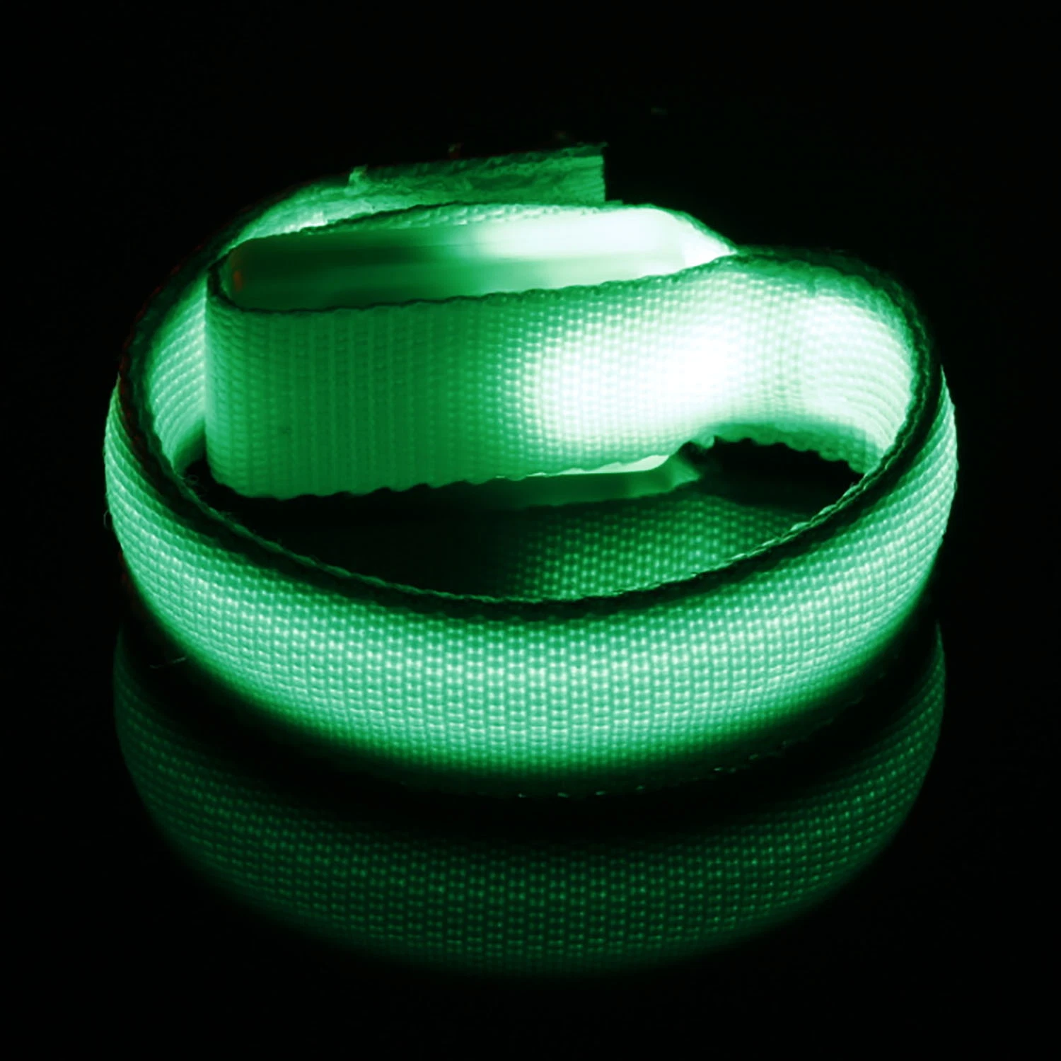 LED Luminous pulseira luminosa luminosa barra de pulseira torcida Pulseira luminosa