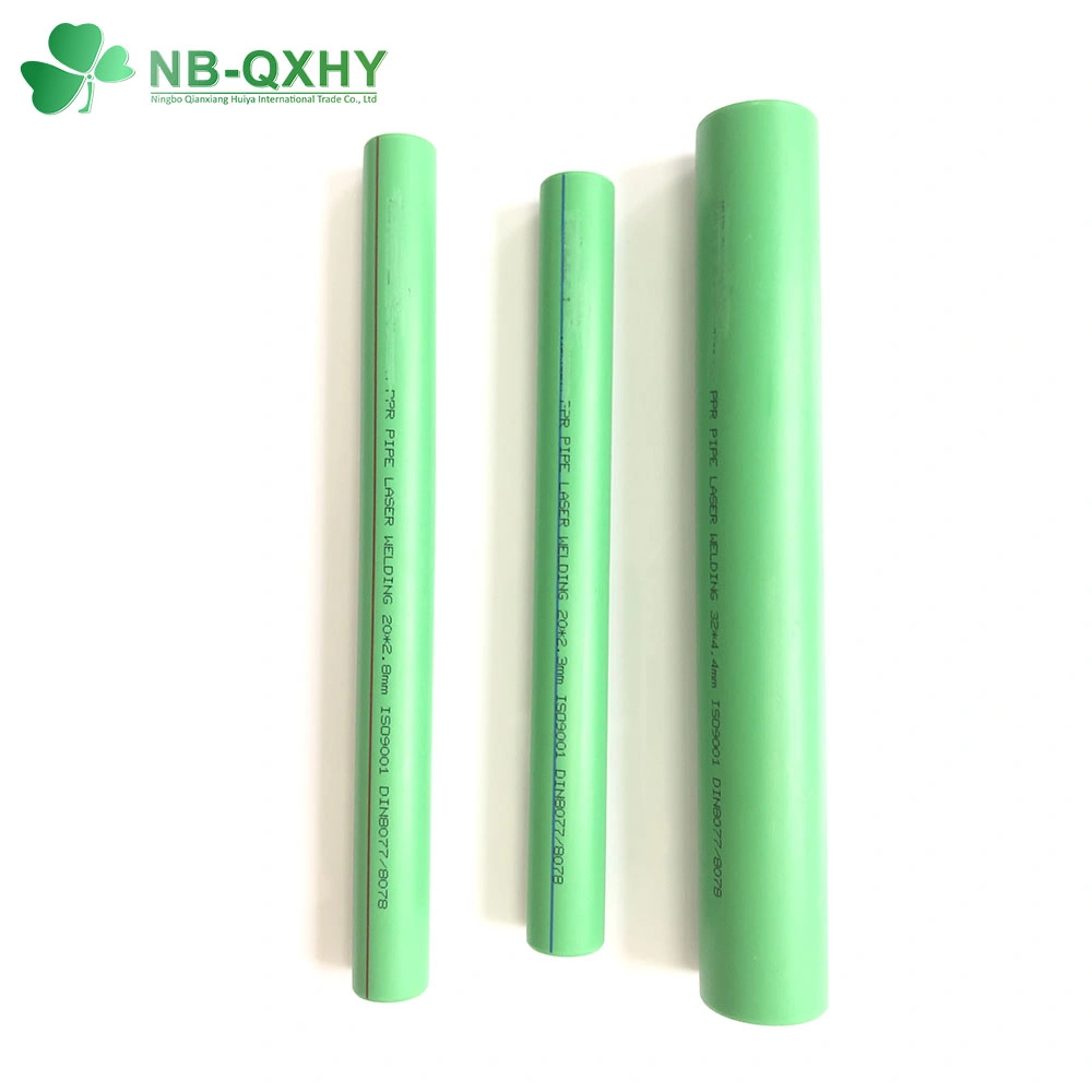 20mm to 110mm High Pressure Hot Water Pipe Plastic PPR Pipe