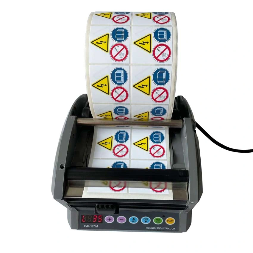 Max. 120mm Width Automatic Plastic Label Peeling Machine Lsh-120