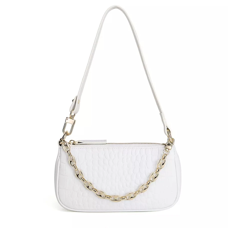 Wholesale Chain Bag Shoulder Handbags Women Ladies Fashion Handbag Metal Strap PU Leather Women's Bag Gifts