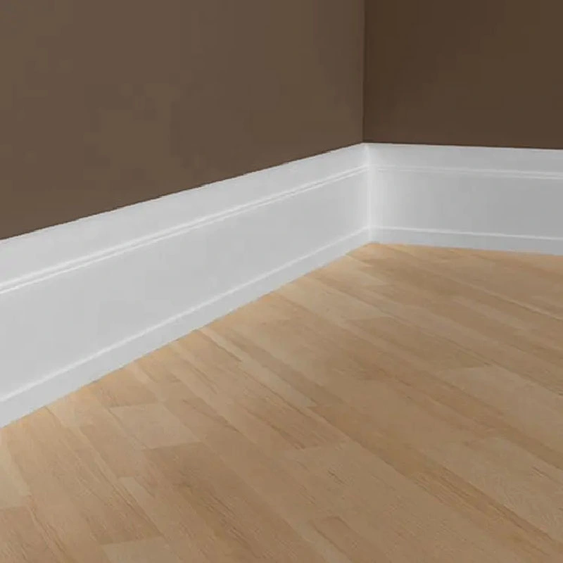 Wasserdichte neue Designs PS Skirting Baseboard MDF Formteil Garderobe Tür Fenster