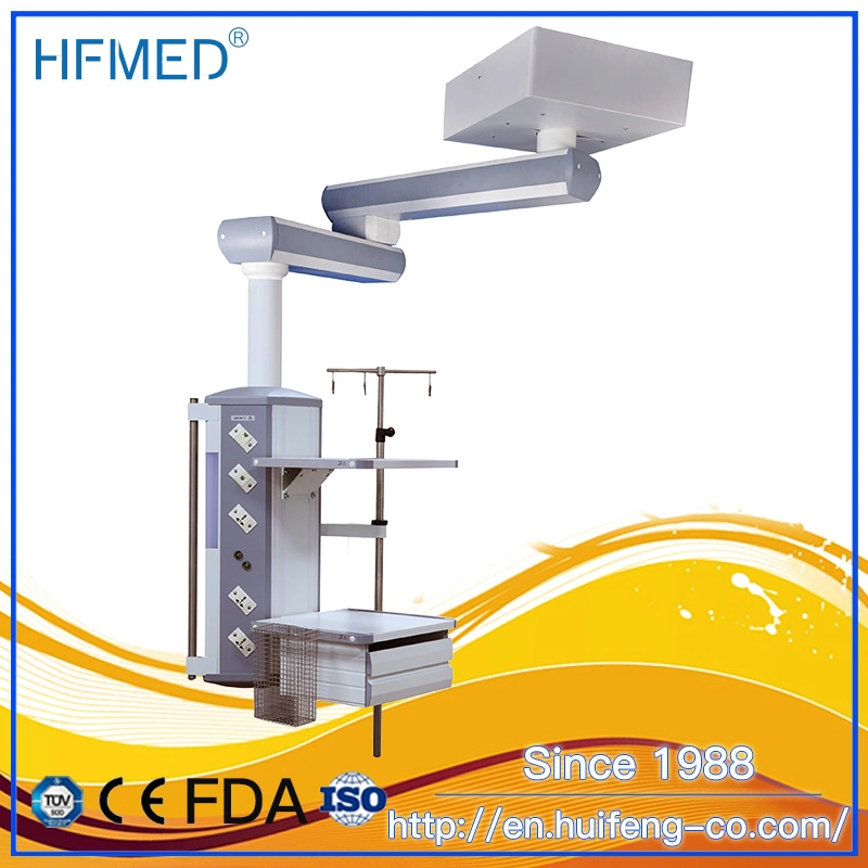 Ceiling ICU Bridge Double Revolving Arm Medical Pendant (HFP-C+E)