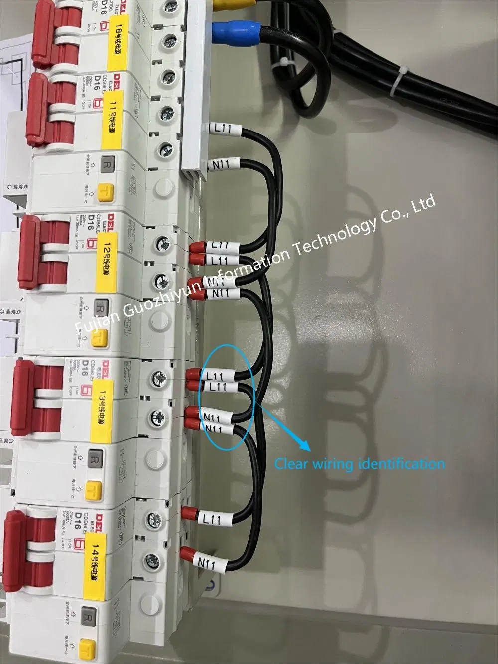 Caja de distribución de suministro eléctrico de alta calidad MCB Gzy-F1