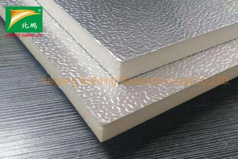 High Density PIR Plate Heat Insulation Building Material Polyurethane PIR Insulation Board