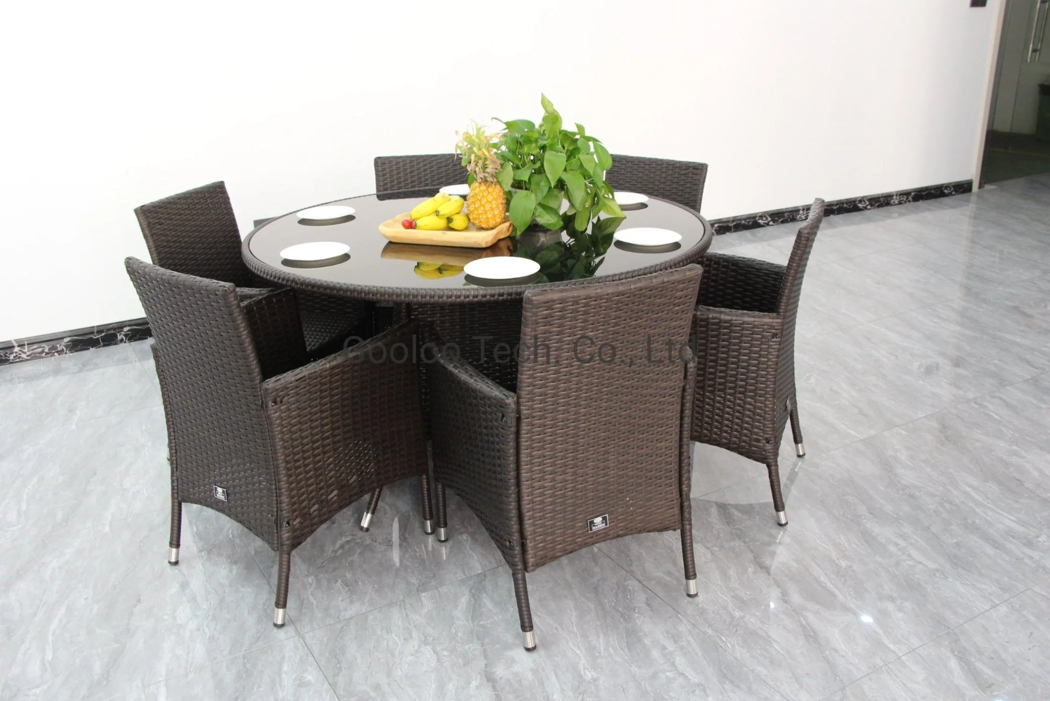 Hand Woven PE Rattan Wicker Outdoor Patio Garden Dining Furniture