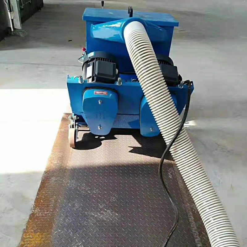 Steel Plate Cleaning Polishing Machine Sand Blaster