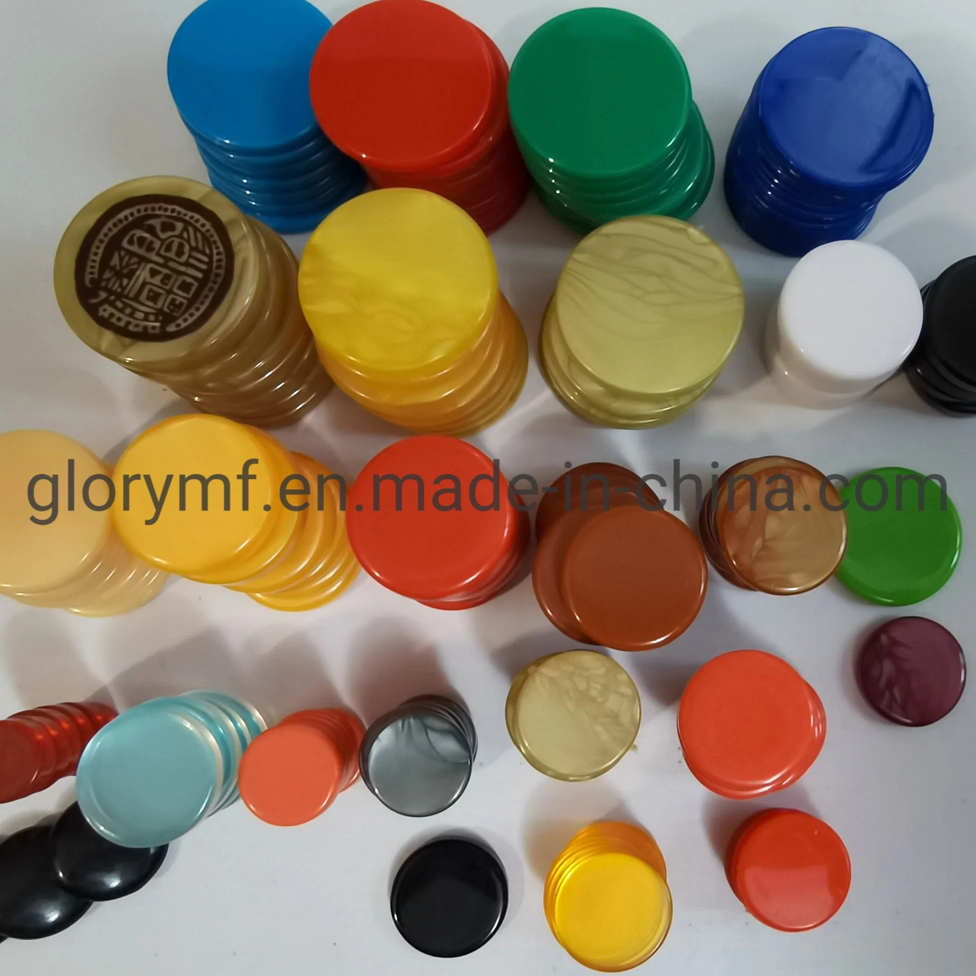 Manufacture Colorful Plastic Poker Chips