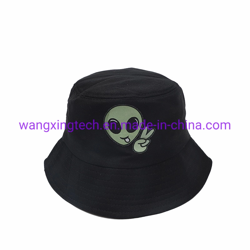 Wholesale/Supplier Fisherman Hat Female Digital Creative Skull Pattern Foldable Men's Sunscreen Hat Fishing Bucket Cap