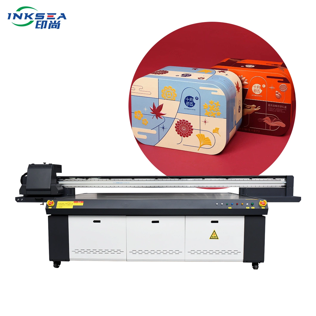 2513 Large UV Industrial Printer with Ricoh G5/G6 Head Cmyk+Wv Color for Sheet Metal Shell Plastic Ceramic Glass Exports to Many Countries UV Flatbed Printers