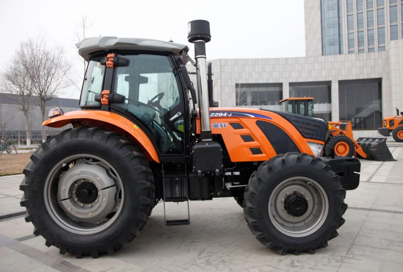 China Landwirtschaftliche Maschine 40HP 50HP 60HP 70 HP 75hp 80HP 85HP 90HP 100HP 110HP 120HP 140HP 150HP 180HP 200HP 240HP Traktor Auf Dem Bauernhof