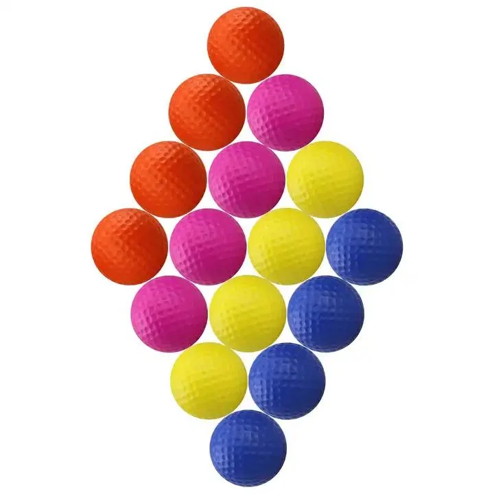 PU Foam Practice Limited Flight Sponge Golf Ball for Indoor Обучение на открытом воздухе