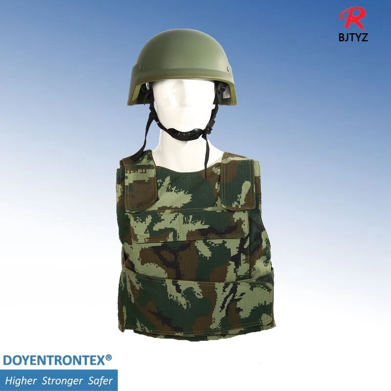 Nij Iiia Bulletproof Vest and Helmet Hmpe and Aramid Tyz-BV-C69