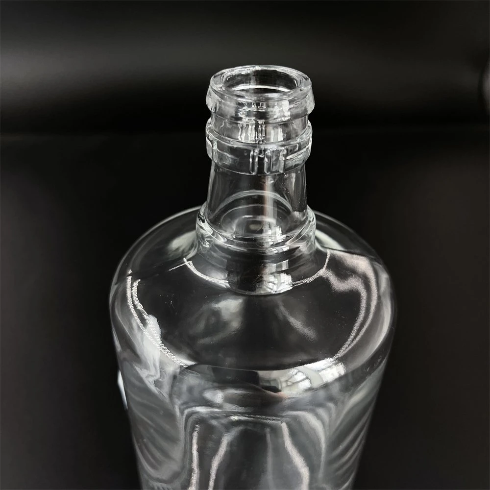 Jingna 500ml Round Liquor Glass Wine Bottle