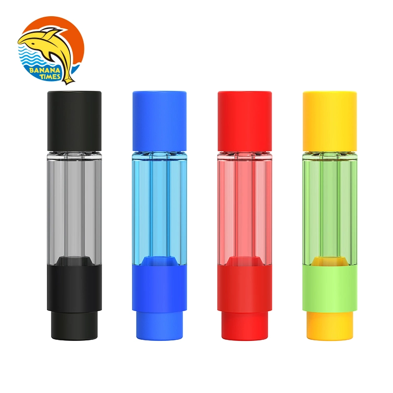 America Metal Free All Glass Cartridge 1ml 2ml 0.5ml Empty Cottonless Lead-Free Vape Carts Device 12mm for Thick Oil 510 Thread Cartridge
