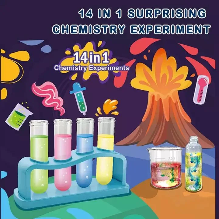 14 in 1stem Children Educational Learning Chemistry Science Kit for Kids Science & Engineering Toys