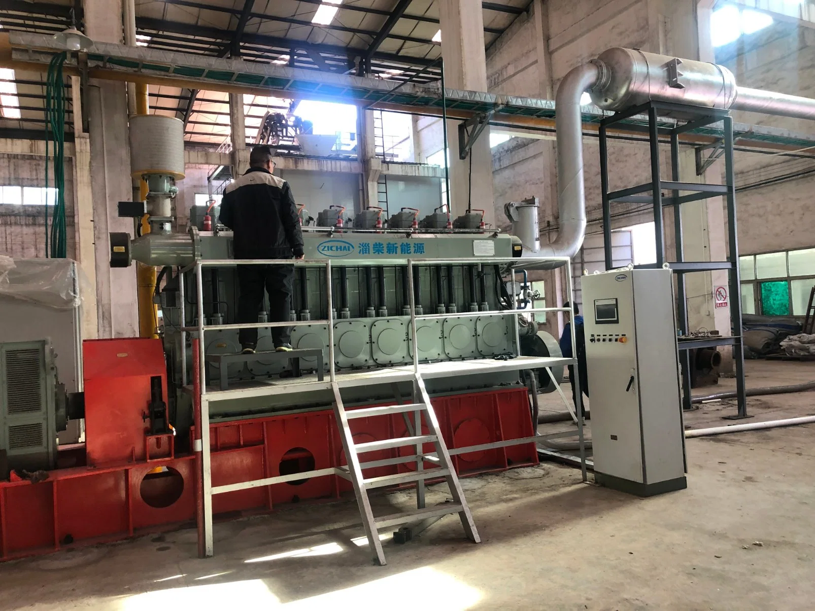 Chinese Biomass Gasfication Generator Power Plant