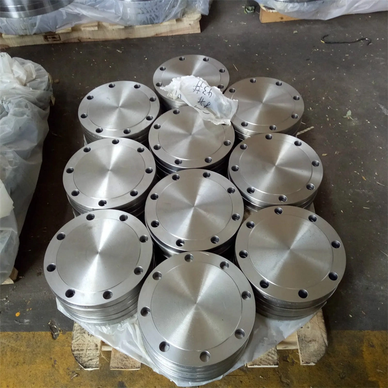 ASTM A105 Flange Blind Stainless Steel Carbon Steel According to Standard Blind Slip on Weld Neck Flange Manufaflange Water Pipe Flange