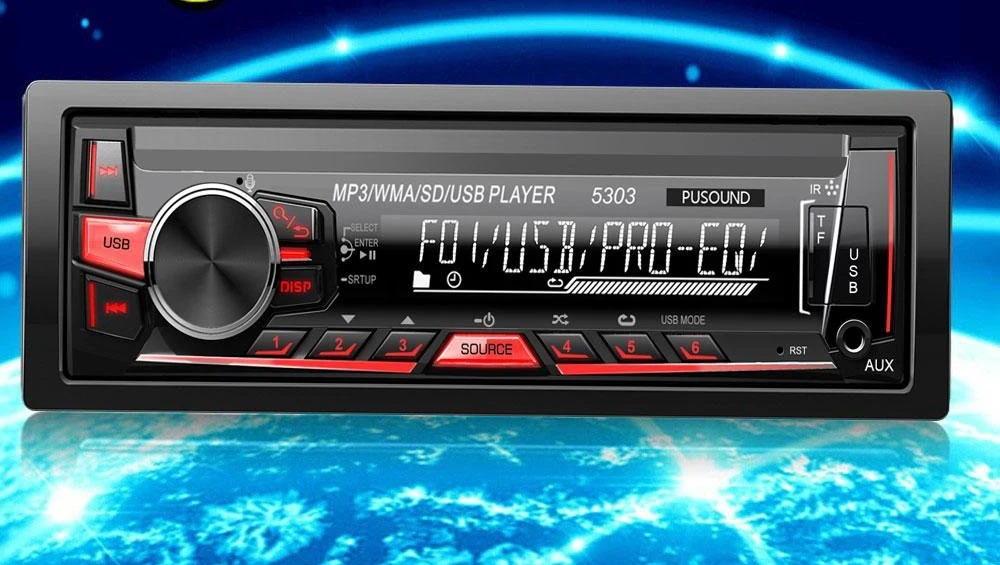 Car Accessories Stereo MP3 Audio Player LCD Display Radio