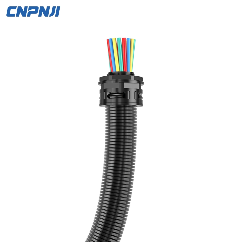 China Alibaba UL Material PA Hose Ad10 Waterproof Cable Corrugated Conduits Flexible Tube