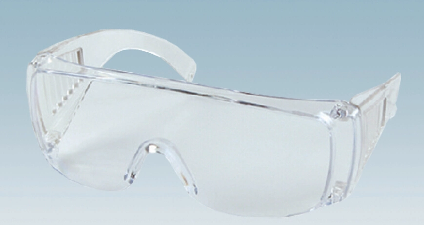CE En166 y ANSI Z87.1+ Material Anti-Scratch PC Personal protección ocular Gafas Industrial clara deporte gafas Gafas de protección