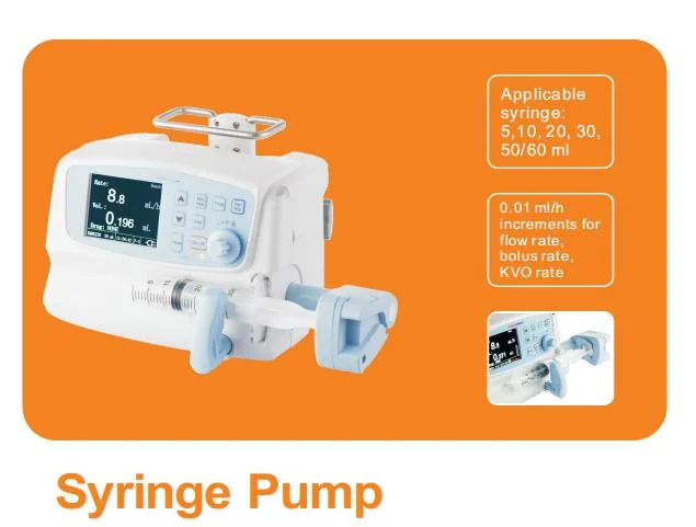 Factory TCI Target Controlled Infusion for Sale Single Channel Hospital Syringe Pump