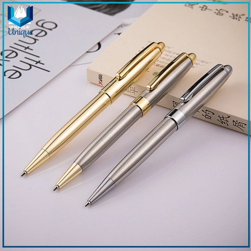 Luxury Engraving Metal Parker Ball Pen with Elegant Customized Logo Ink Gift and Supplier Ball Point Ballpoint Clips