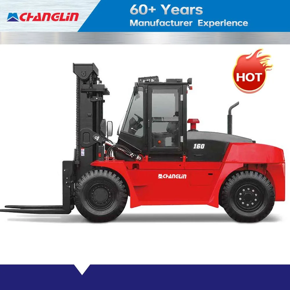 Changlin Cpcd160 Cheap Hydraulic Material Handling 16t Diesel Forklift Truck