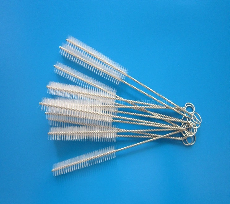 Stainless Steel and Nylon Bristles for Bottle Cleaning Brushes