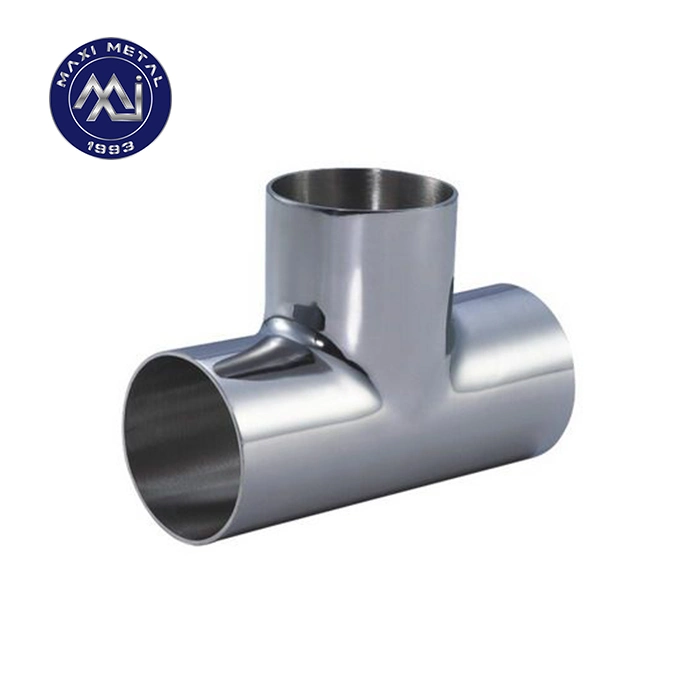 ISO 9001 Stainless Steel 301 303 304 314L 316 316L Pipe Tee and Pipe Fittings Industrial Fittings 3 Way Welding Equal Tee Price